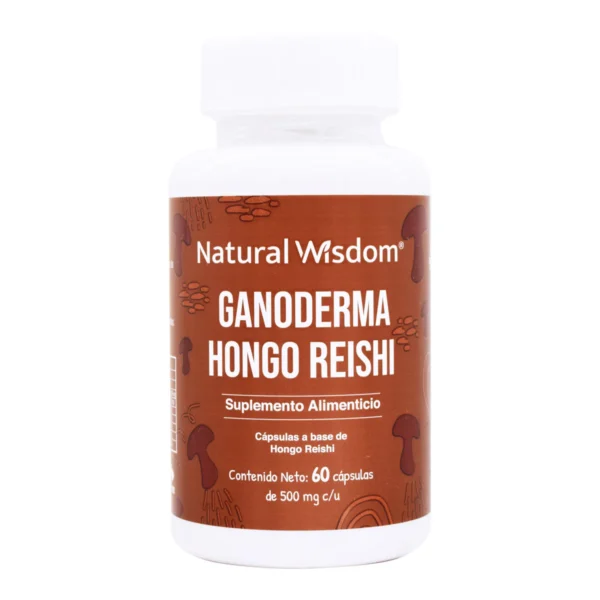 Ganoderma Hongo Reishi 60 Capsulas