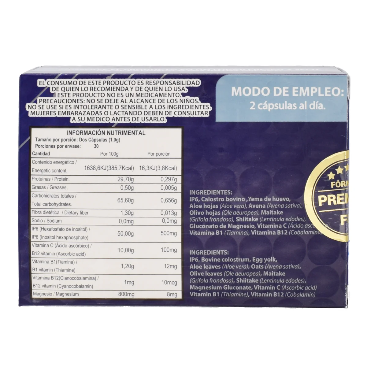 Factor De Transferencia 60 Capsulas