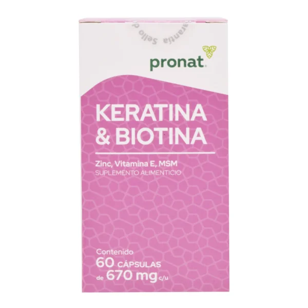 KEARATINA&BIOTINA Keratina Biotina 60 Capsulas