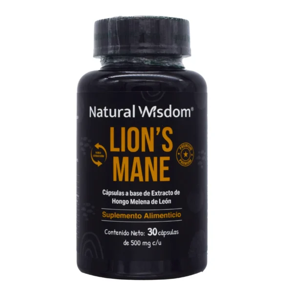 LIONS MANE Melena De Leon 30 Capsulas