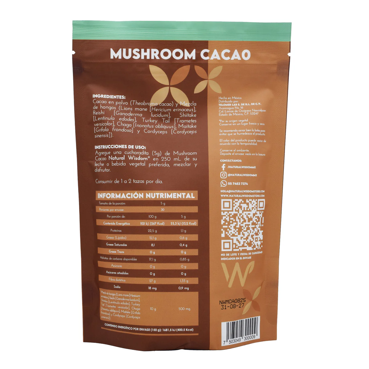 Mushroom Cacao 150 G