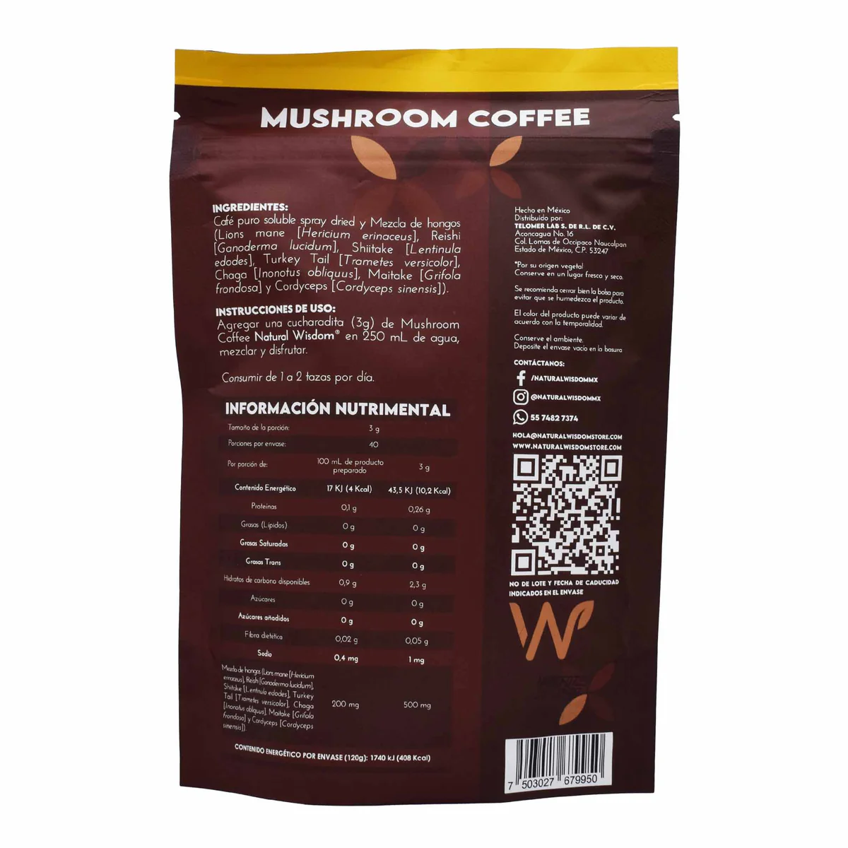 Mushroom Coffee 120 G