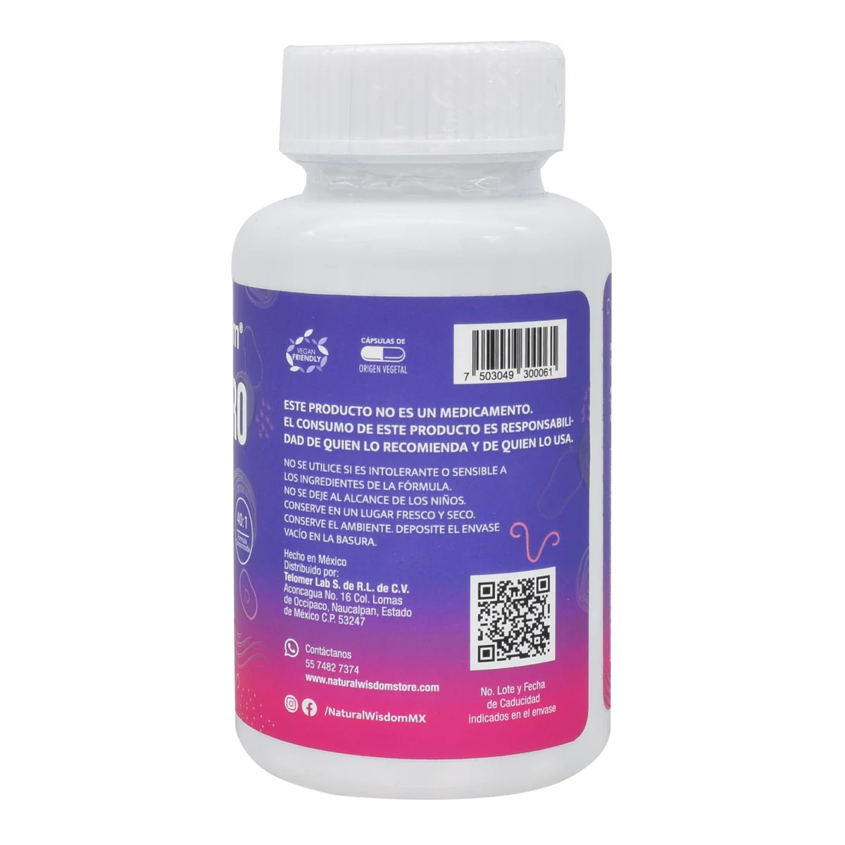 Myo D Chiro Inositol 60 Capsulas