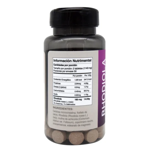 Rhodiola 60 Tabletas