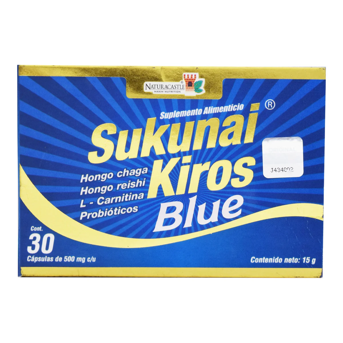 Sukunai Kiros Blue 30 Capsulas
