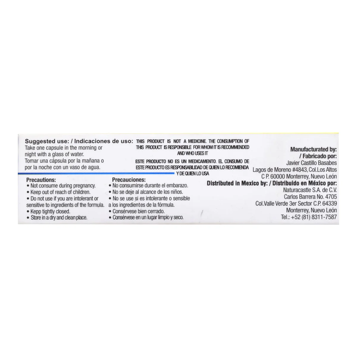 Sukunai Kiros Blue 30 Capsulas