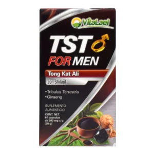 TESTO FOR MEN Tong Kat Ali Con Shilajit 60 Caps