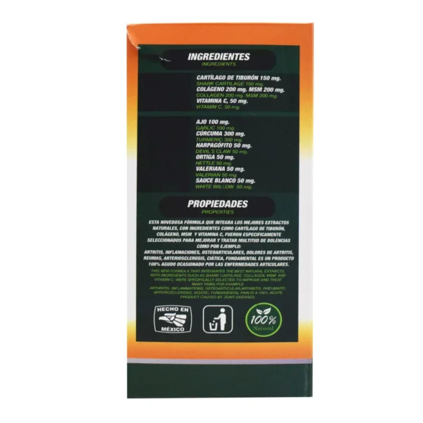 Curcuma Ajo (Curcumajo) 100 Tabletas