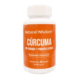 Curcuma Jengibre Y Cayena 60 Capsulas