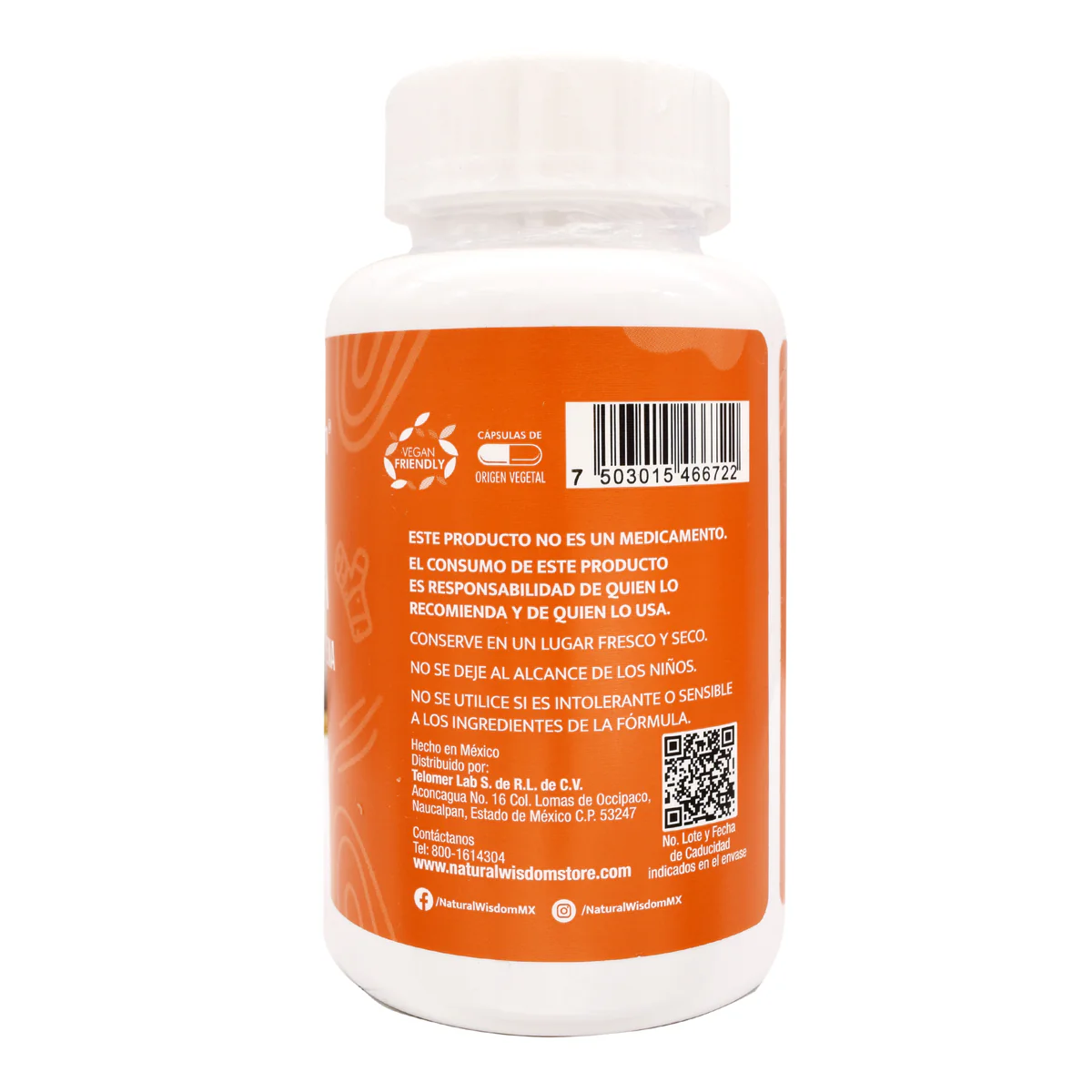 Curcuma Jengibre Y Cayena 60 Capsulas