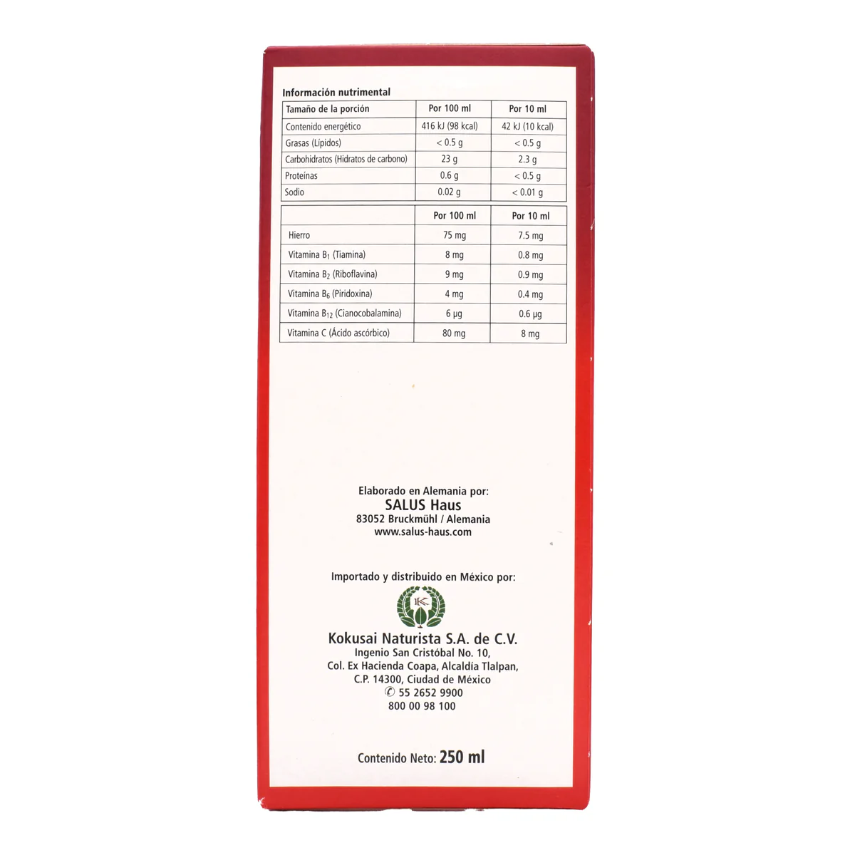 Floradix Hierro 250 Ml