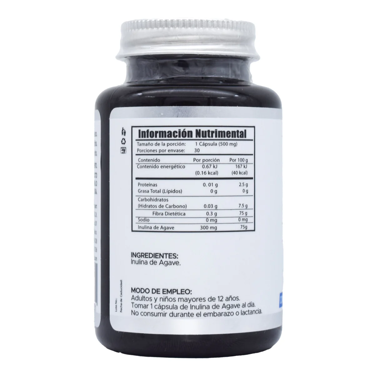 Inulina De Agave 30 Caps
