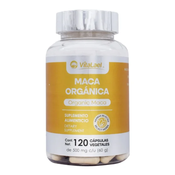 Maca Organica 120 Capsulas