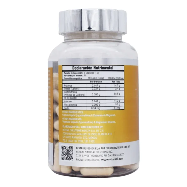 Maca Organica 120 Capsulas