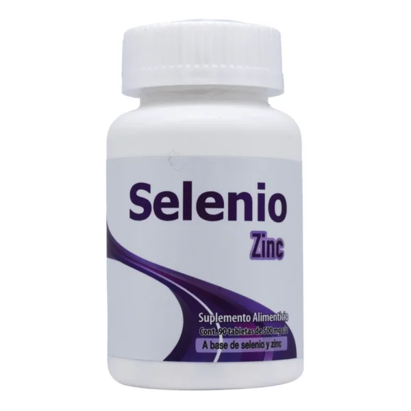 Selenio Zinc 90 Tabletas
