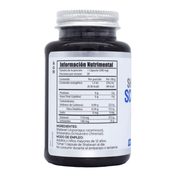 Shatavari Con Shizandra 30 Cap