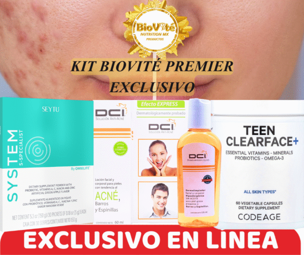 KITS BIOVITÉ PREMIER EXCLUSIVOS (15) KIT PREMIER SOPORTE EN ACNE