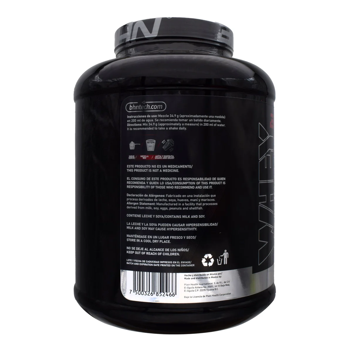 Proteina Whey Protein Fresa 5 Lb