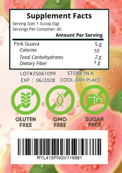 PINK GUAVA / GUAYABA ROSA 400 G