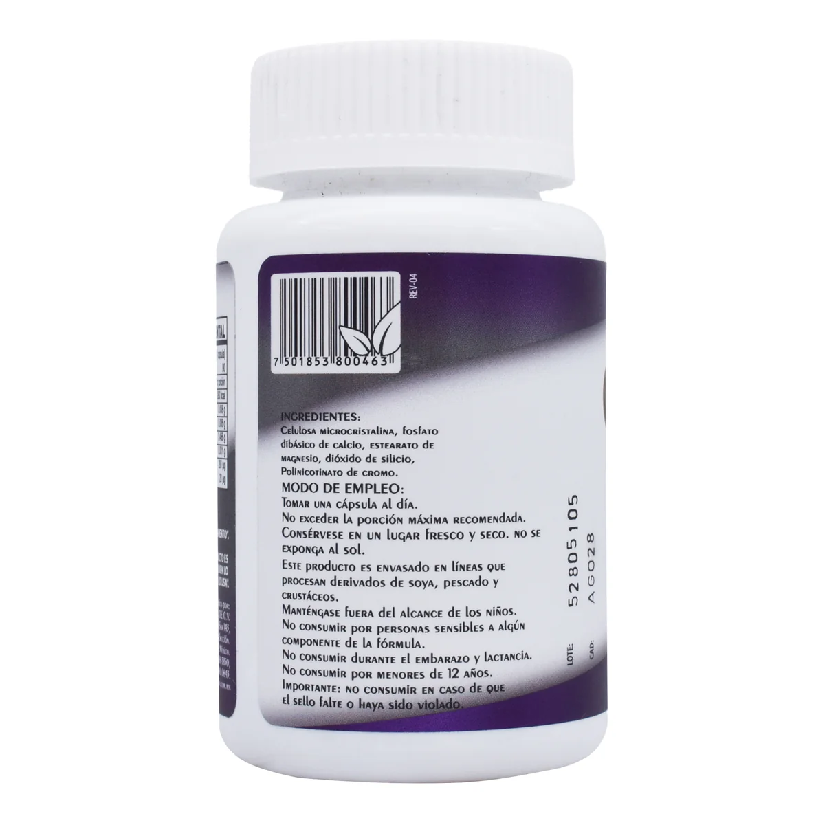 Policolinato De Cromo 200 90 Caps